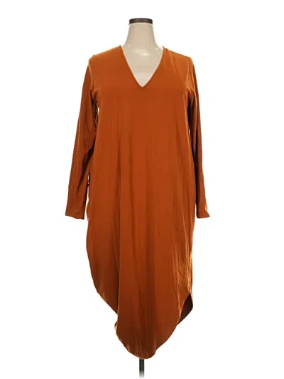 Pre-owned Universal Standard Casual Dress In Brown