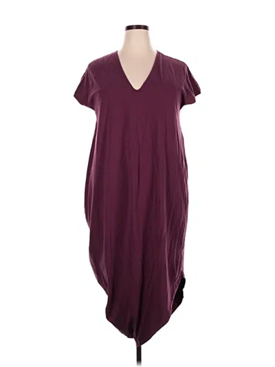 Pre-owned Universal Standard Casual Dress In Burgundy