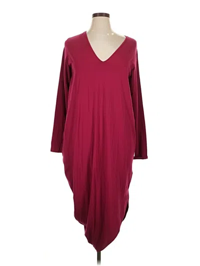 Pre-owned Universal Standard Casual Dress In Burgundy