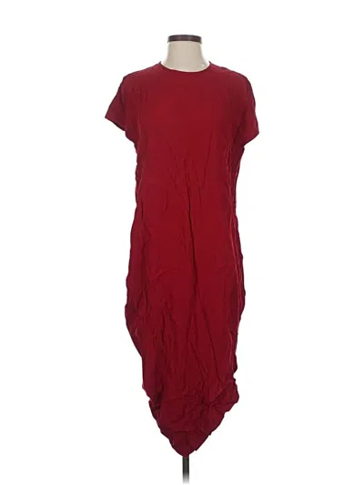 Pre-owned Universal Standard Casual Dress In Burgundy