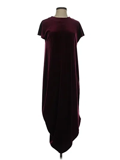 Pre-owned Universal Standard Casual Dress In Burgundy
