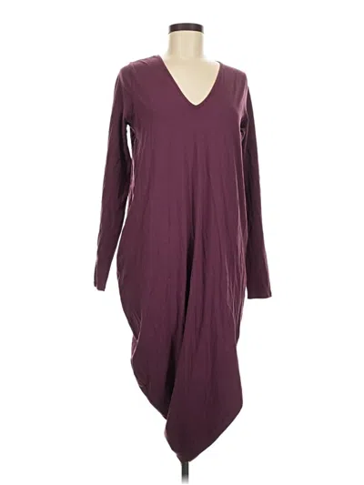 Pre-owned Universal Standard Casual Dress In Burgundy