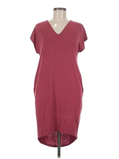 Pre-owned Universal Standard Casual Dress In Burgundy