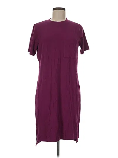 Pre-owned Universal Standard Casual Dress In Burgundy