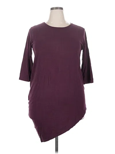 Pre-owned Universal Standard Casual Dress In Burgundy