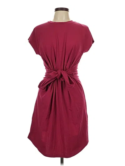 Pre-owned Universal Standard Casual Dress In Burgundy