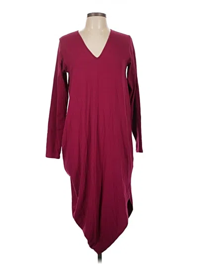 Pre-owned Universal Standard Casual Dress In Burgundy