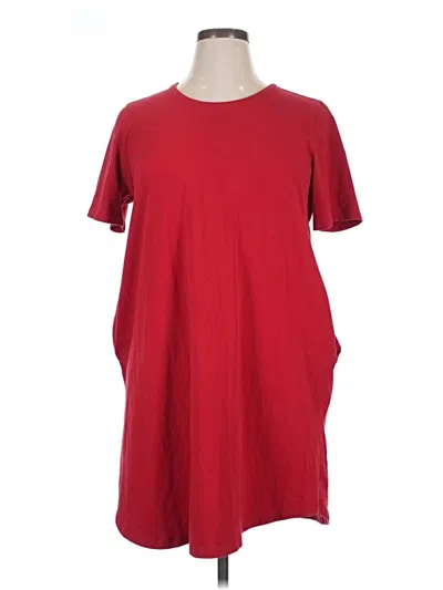 Pre-owned Universal Standard Casual Dress In Red