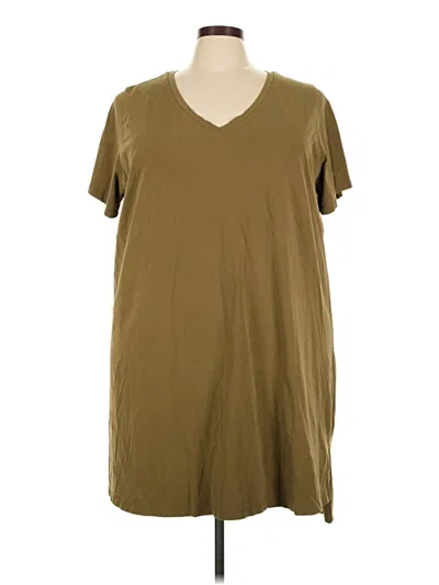 Pre-owned Universal Standard Casual Dress In Tan