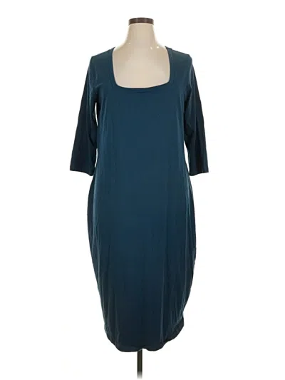Pre-owned Universal Standard Casual Dress In Teal