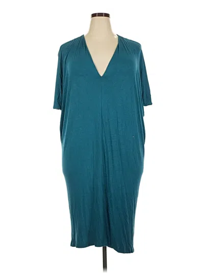 Pre-owned Universal Standard Casual Dress In Teal