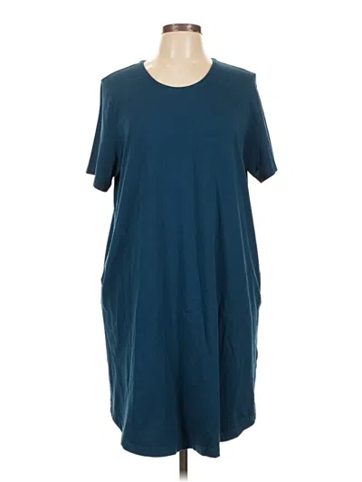 Pre-owned Universal Standard Casual Dress In Teal