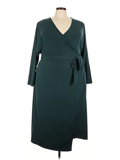 Pre-owned Universal Standard Casual Dress In Teal