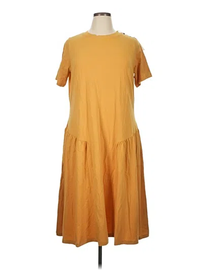 Universal Standard Casual Dress In Yellow