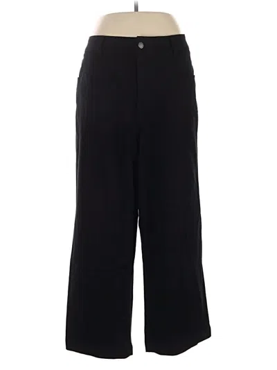 Pre-owned Universal Standard Casual Pants In Black
