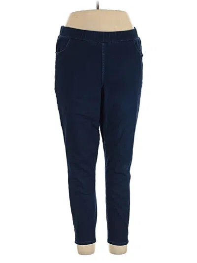 Pre-owned Universal Standard Casual Pants In Blue