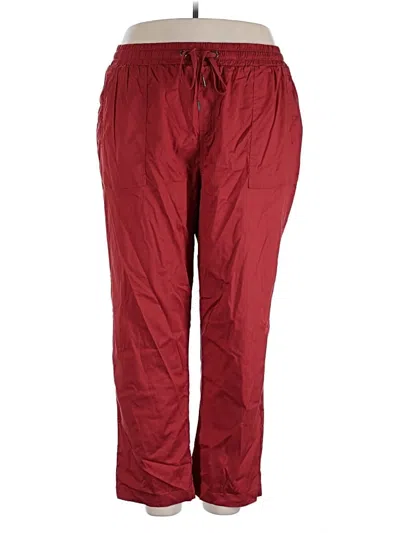 Universal Standard Casual Pants In Red