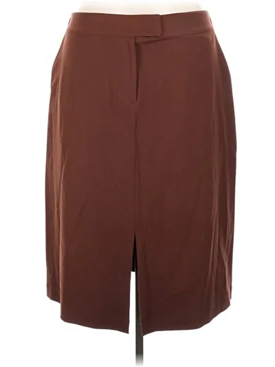 Pre-owned Universal Standard Casual Skirt In Brown