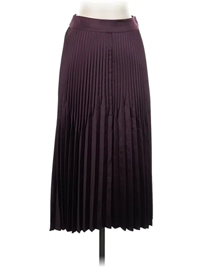 Pre-owned Universal Standard Casual Skirt In Burgundy