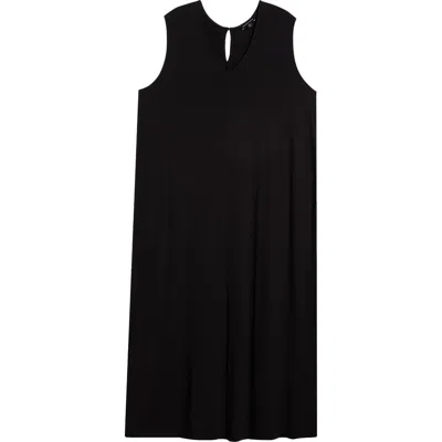 Universal Standard Claremont Midi Shift Dress In Black