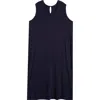 Universal Standard Claremont Midi Shift Dress In Midnight