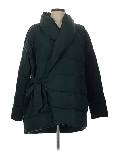 Pre-owned Universal Standard Coat In Blue