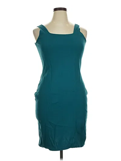 Pre-owned Universal Standard Cocktail Dress In Teal