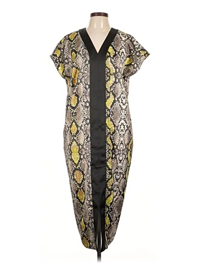 Pre-owned Universal Standard Cocktail Dress In Yellow
