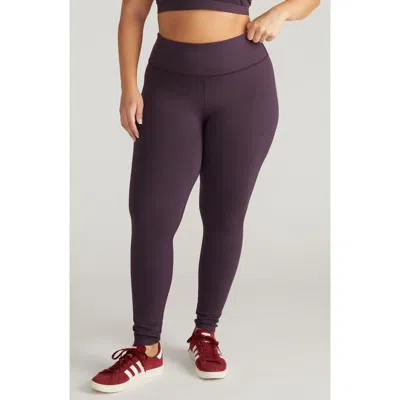 Universal Standard Core Leggings In Purple