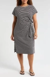 Universal Standard Crescent Knot T-shirt Dress