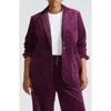 Universal Standard Davis Corduroy Blazer In Violette