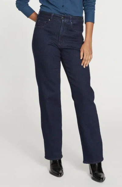 Universal Standard Etta High Waist Ankle Straight Leg Jeans In Blue