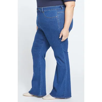 Universal Standard Farrah High Waist Flare Jeans In Blue
