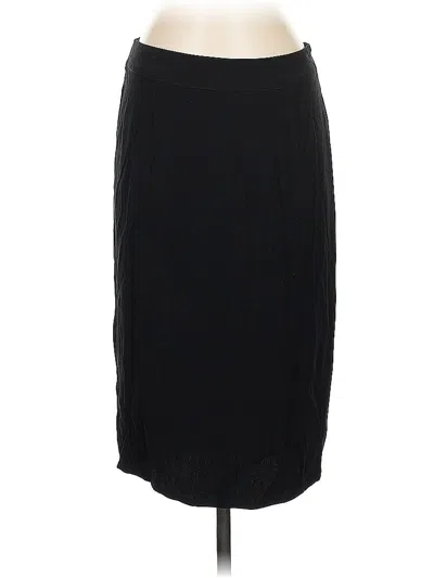 Pre-owned Universal Standard Formal Skirt In Black