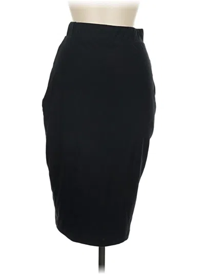 Pre-owned Universal Standard Formal Skirt In Black