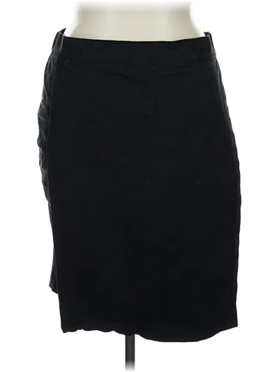Pre-owned Universal Standard Formal Skirt In Black