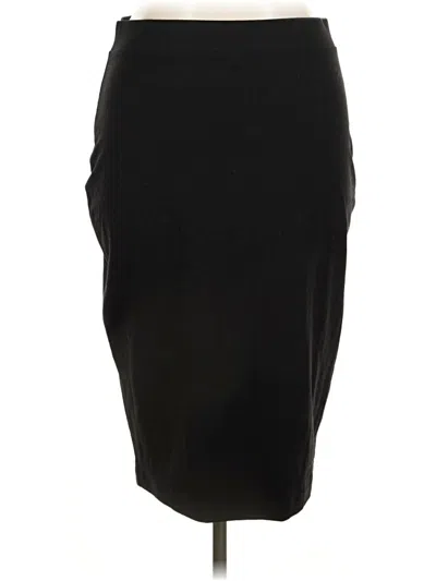 Pre-owned Universal Standard Formal Skirt In Black
