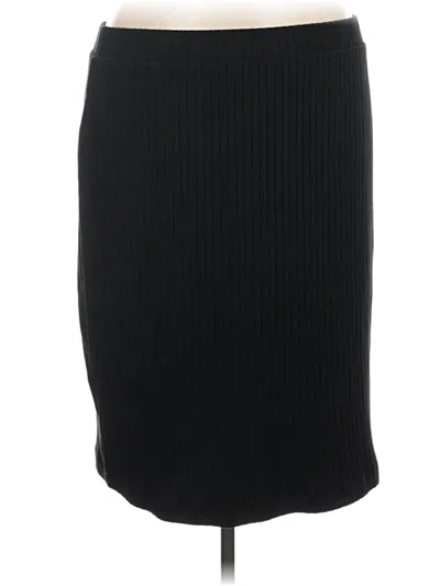 Pre-owned Universal Standard Formal Skirt In Black
