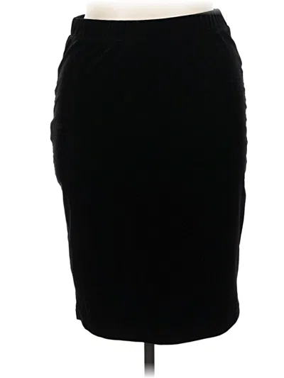 Pre-owned Universal Standard Formal Skirt In Black