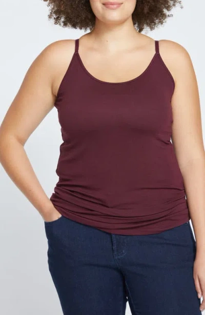 Universal Standard Foundation Camisole In Burgundy