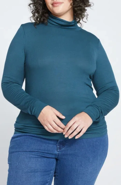 Universal Standard Foundation Turtleneck In Blue