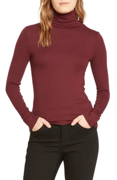 Universal Standard Foundation Turtleneck In Burgundy