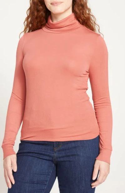 Universal Standard Foundation Turtleneck In Red
