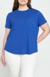 Universal Standard Garcon T-shirt In Blue