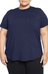 Universal Standard Garcon T-shirt In Blue
