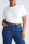 Universal Standard Garcon T-shirt In White