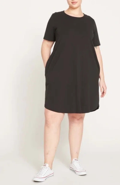 Universal Standard Halie T-shirt Dress In Black