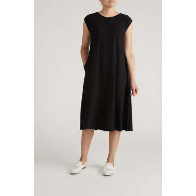 Universal Standard Heatwave Divine Jersey Dress In Black