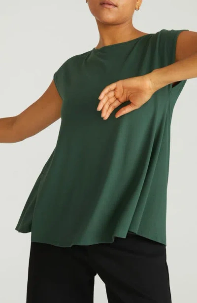 Universal Standard Heatwave Divine Jersey Top In Green