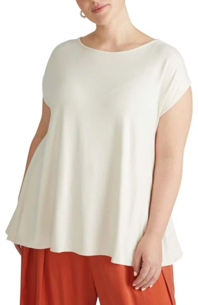 Universal Standard Heatwave Divine Jersey Top In Neutral